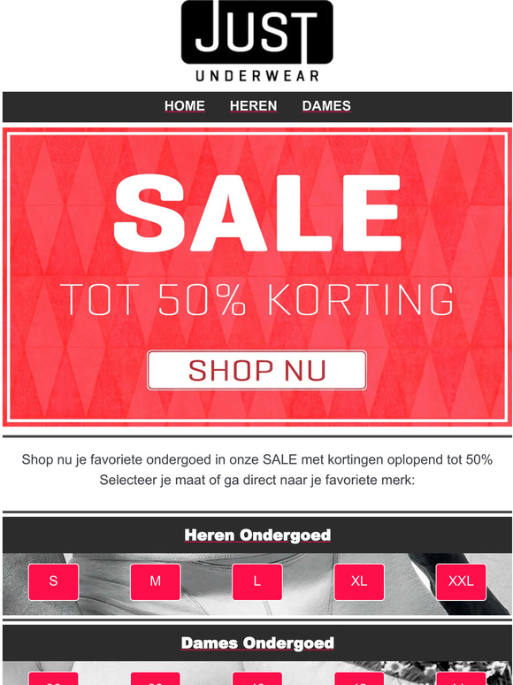 🔴 SALE - tot 50% korting