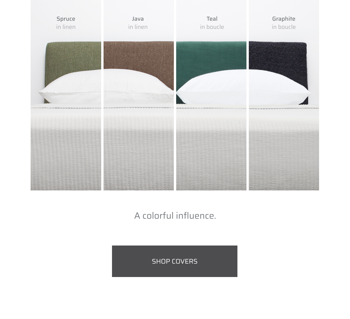 Thuma Color The Bedroom Suite. Milled