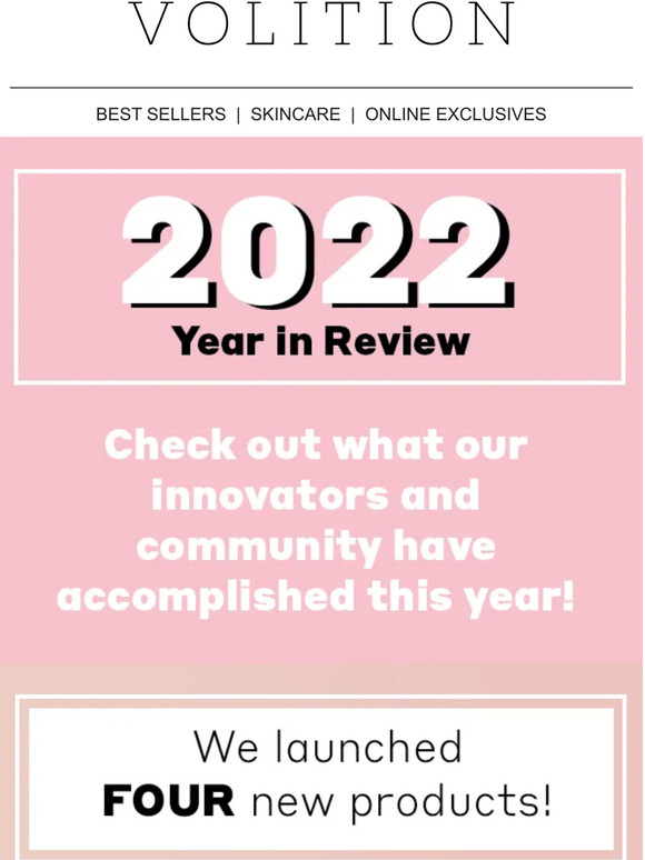 Volition Beauty 🎉 Celebrating the Best of 2022 🎉 Milled