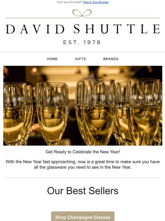 Get Ready for New Years with David Shuttle 🎆