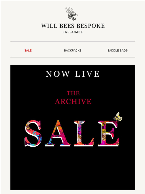 SALE 📣 Online Now