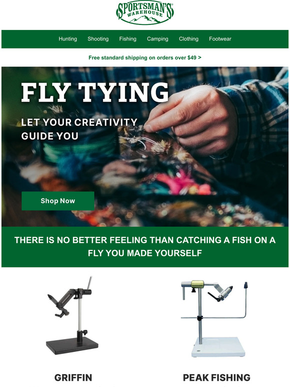 Sportsman's Warehouse Get Everything You Need for Fly Tying at