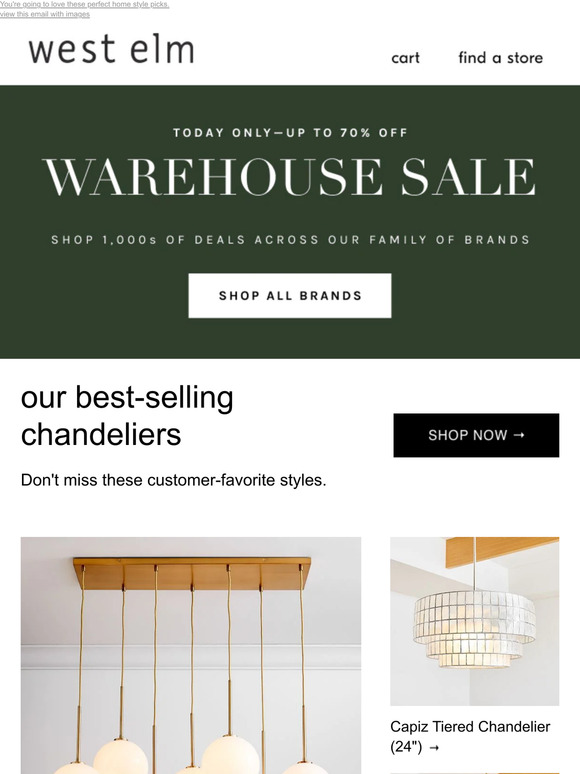 Pottery Barn Kids Check out our bestselling chandeliers *Plus, get up