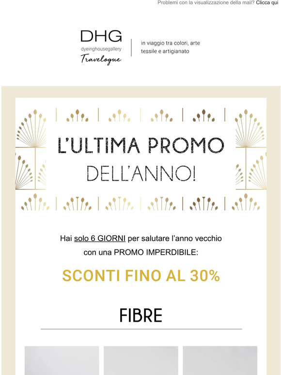Promo ANNO VECCHIO, CIAO CIAO!
