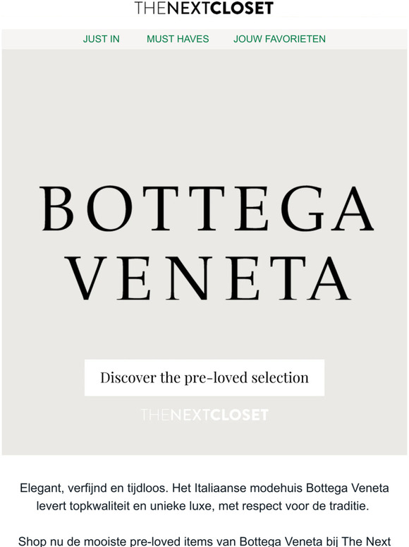 Pre-loved Bottega Veneta