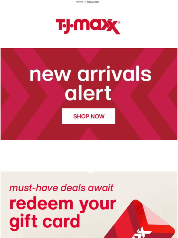 TJ Maxx New Arrivals Alert; musthave prices. Milled