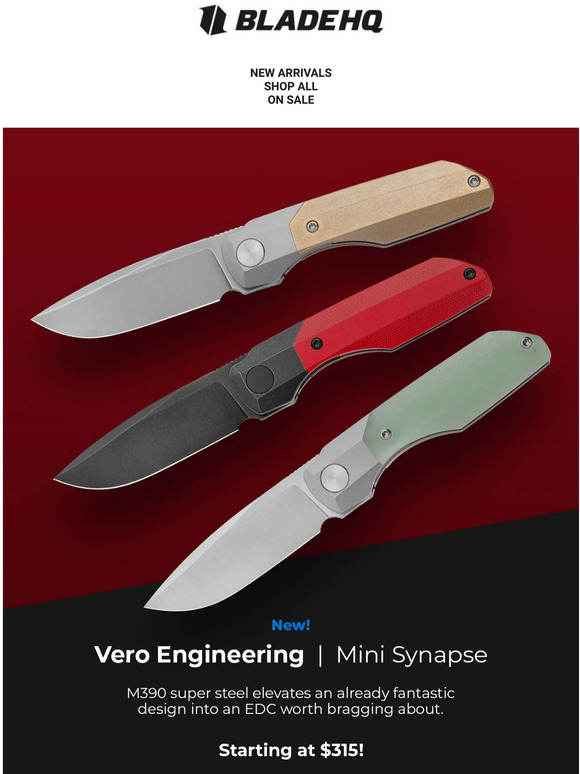Blade HQ Source Vero Engineering! Mini Synapse Now Available! Milled