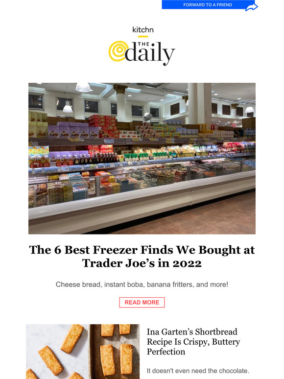 Kitchn The 6 Best Trader Joe's Freezer Finds of 2022, Ina Garten's