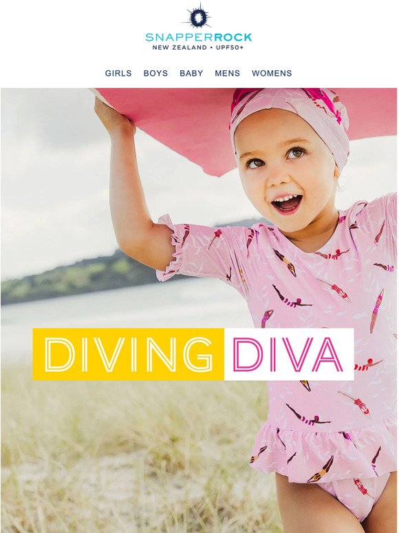 Retro is back with our 🏊‍♀️ DIVING DIVA 🏊‍♀️ collection.