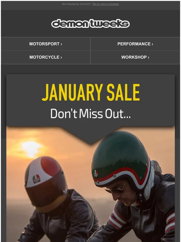 January Sale Now On! ❄
