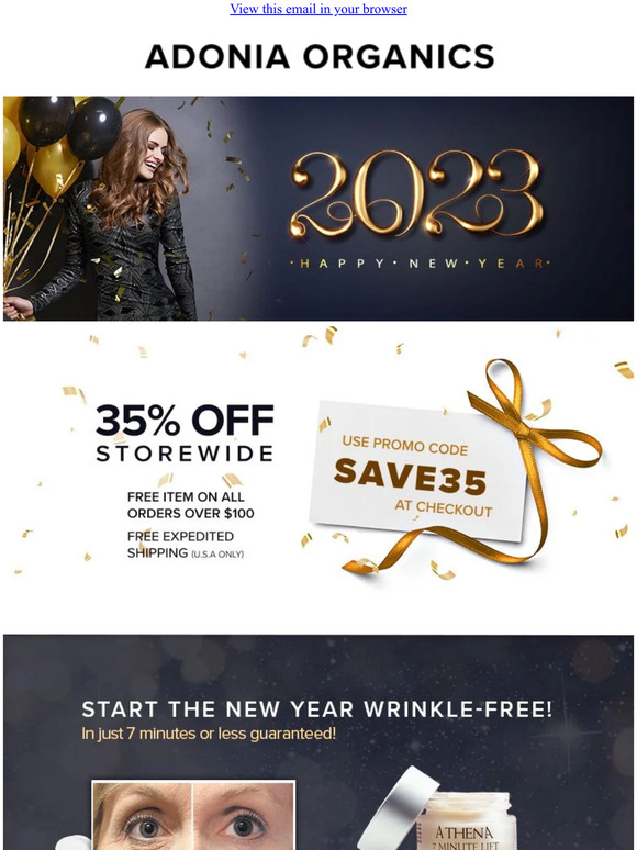 🎇 Flash Sale on Adonia Organics