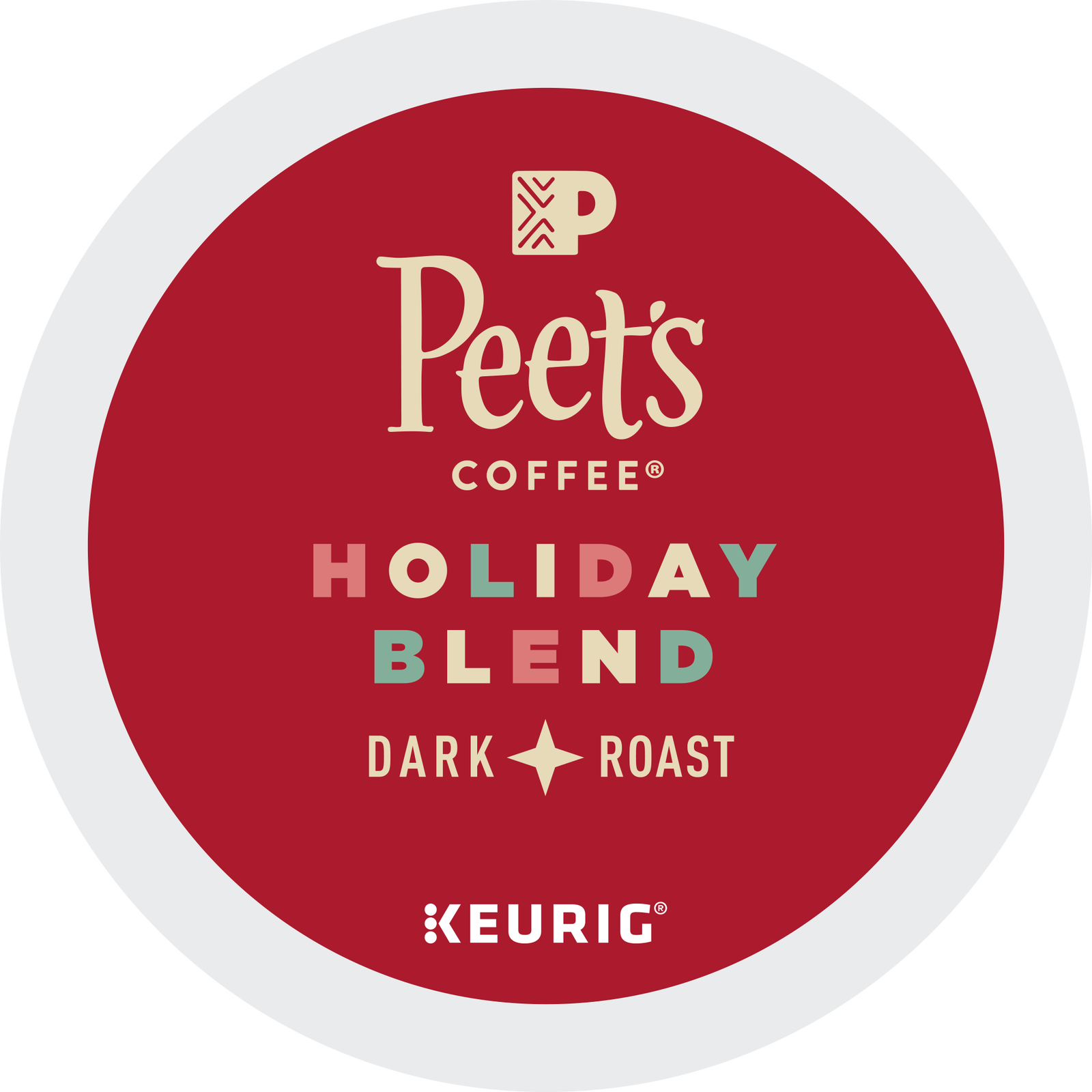 Peet's Dark Roast Coffee Holiday Blend