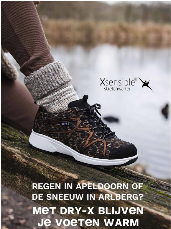 Regen of sneeuw: sowieso 🔥 warme voeten
