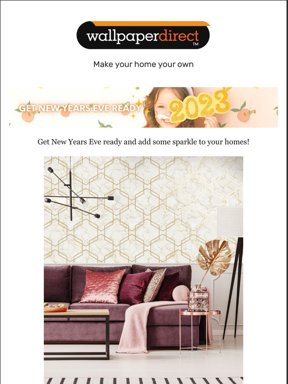 Wallpaperdirect Get New Years Eve Ready Milled
