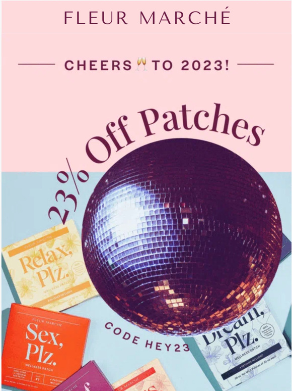 LAST SALE OF THE YEAR! 23% Off All Patches