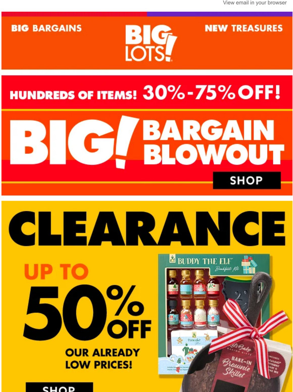 Big Lots: 🎊 Tickle your taste buds with BIG food bargains! | Milled