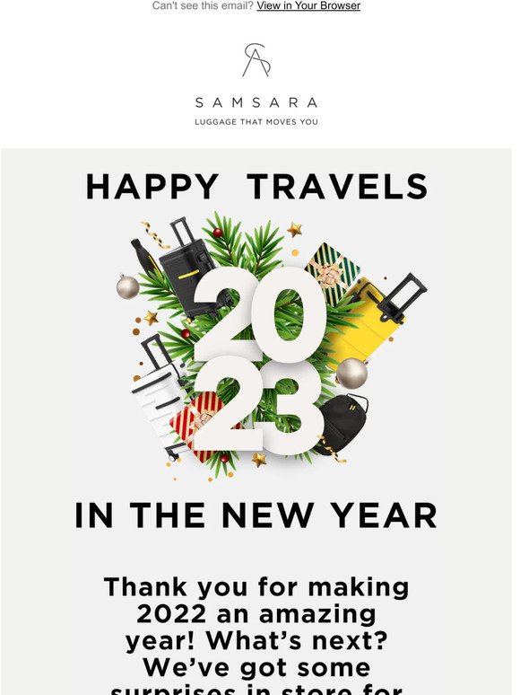 Happy Travels in the New Year!