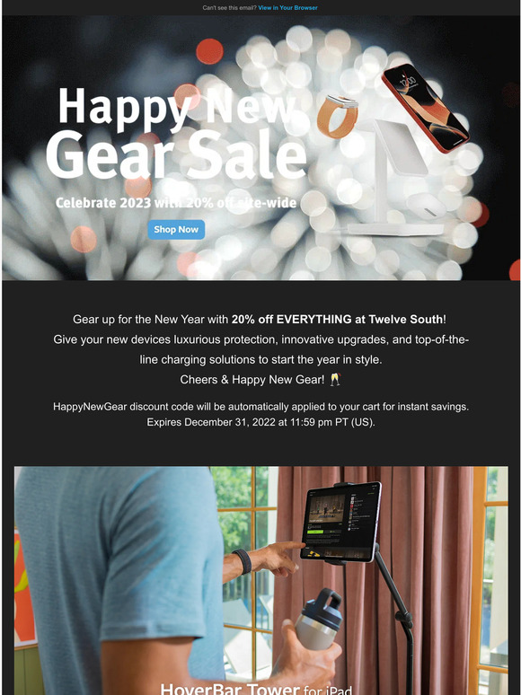 Happy New Gear Sale starts now 🎉 Celebrate 2023 with site-wide savings!
