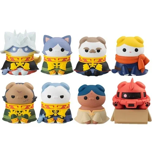 Mobile Suit Gundam: Nyandom Principality of Zeon MegaHouse Mega Cat Project Mini-Figure 8-Pack