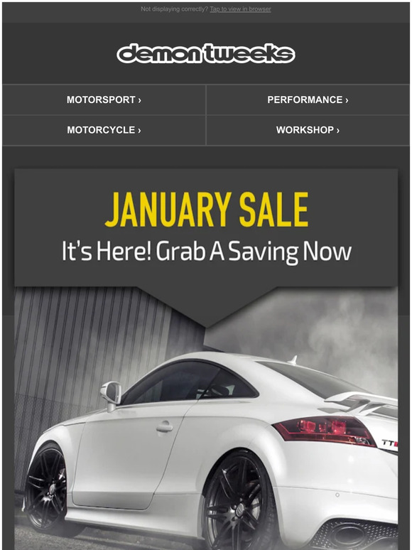 The January Sale Is Here... 👀