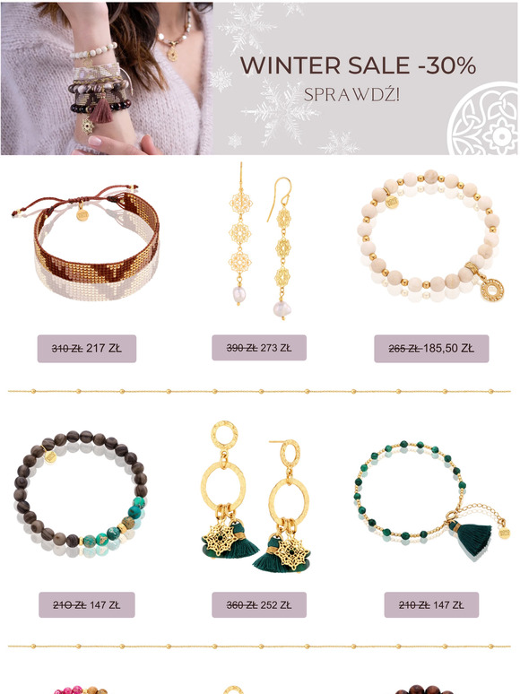 ❄ WINTER SALE! -30% ❄ NA WYBRANE PRODUKTY!