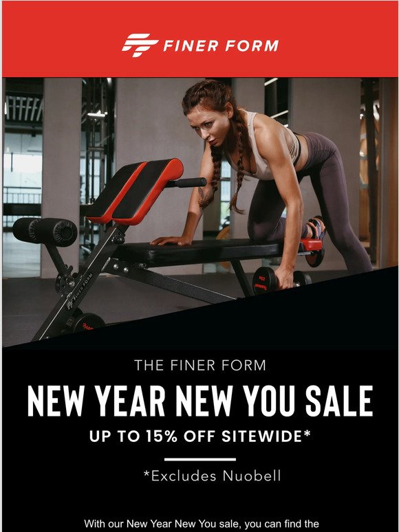 New Year New You Starts Today - Save 15%*