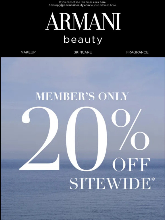 Boxing Day 20% offer ends tomorrow