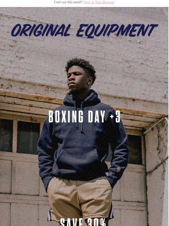 📦 Boxing Day +3 / Save 30% on O.E. Mesh Shorts 🥊
