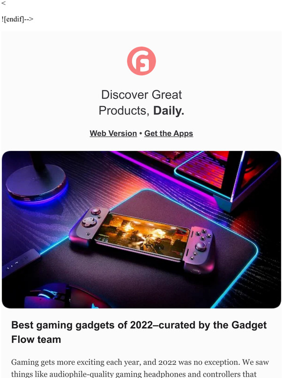 Gadget Flow Best gaming gadgets of 2022 Milled