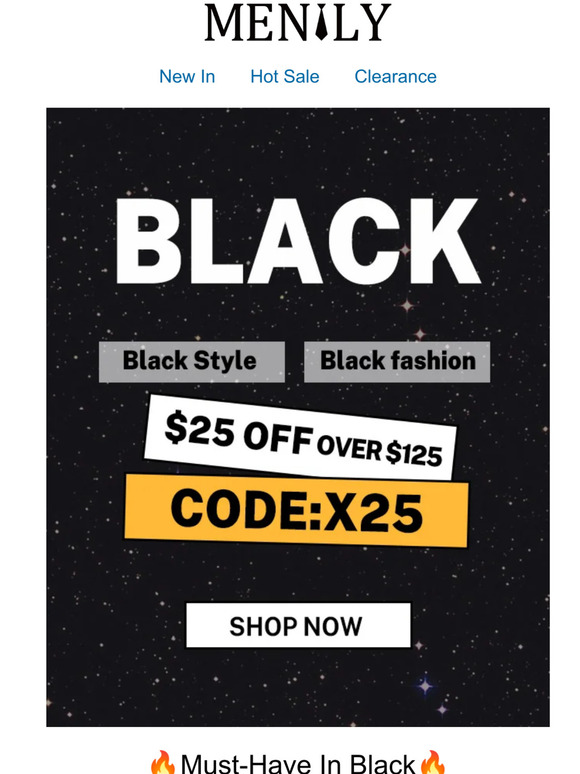 Must-Have In Black