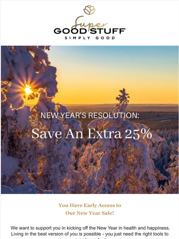 We Got You Covered for Your New Year's Resolution