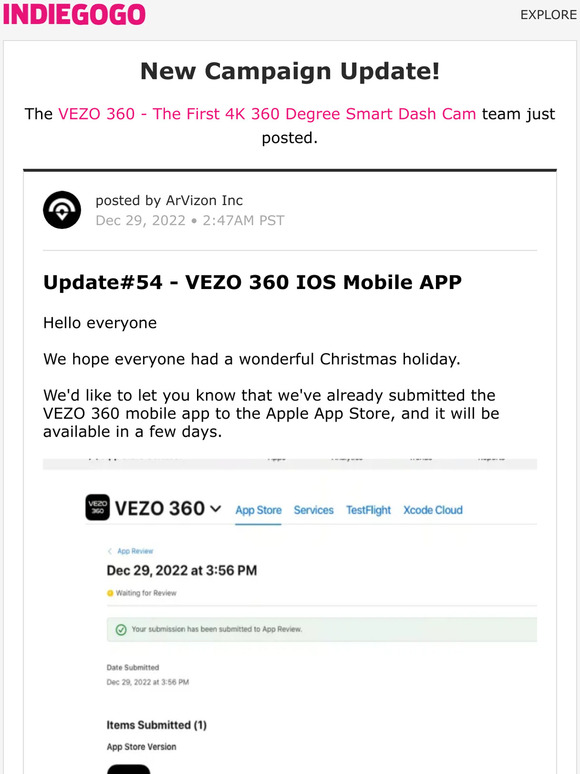 indiegogo vezo 360