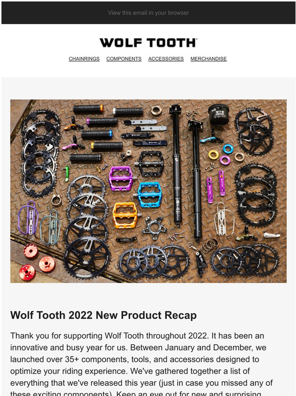 Wolf Tooth 2022 New Product Recap ⭐️