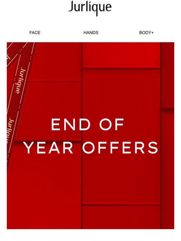 Exclusive end of year offers