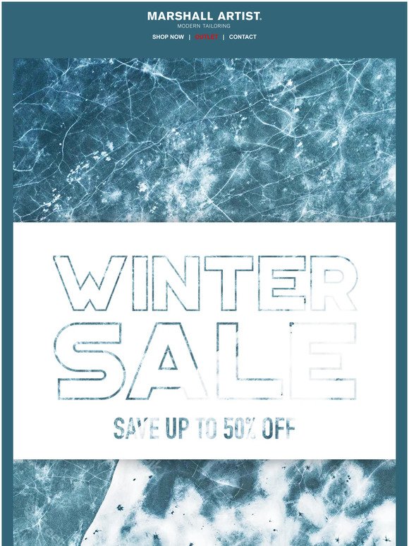 WINTER SALE // Shop By Department NOW!