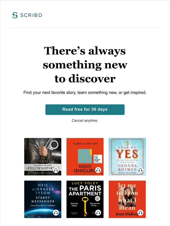 Read free for 30 days