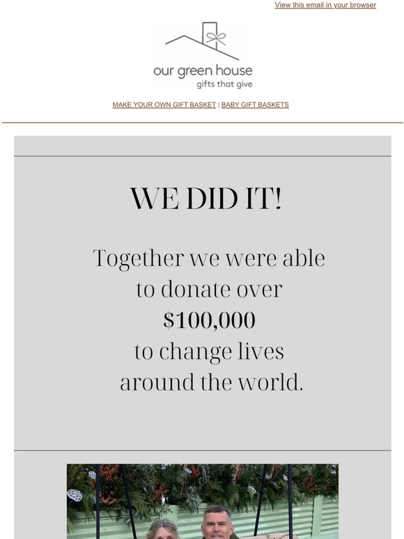 Our Green House We did it!!! Milled