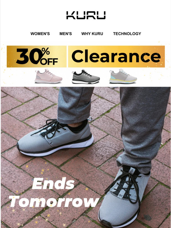 Kuru deals shoes clearance