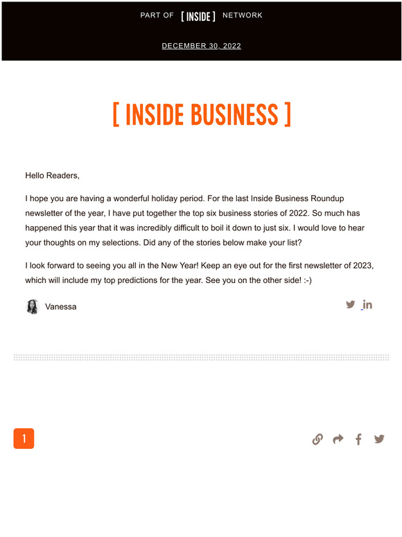 Inside Amazon Top Business Stories of 2022 Milled