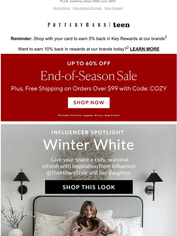 PBteen How to create a cozy winter bedding look >>> Milled