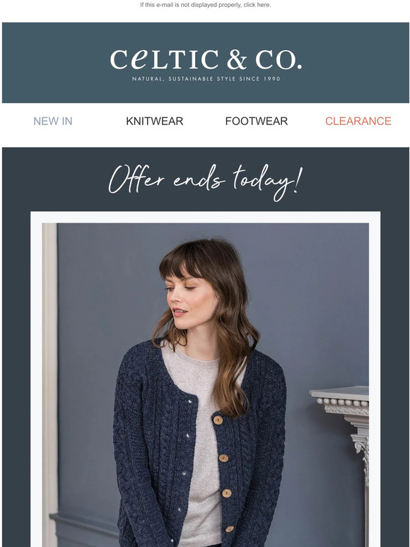 The Celtic Sheepskin Co £20 Off Ends Today! Milled