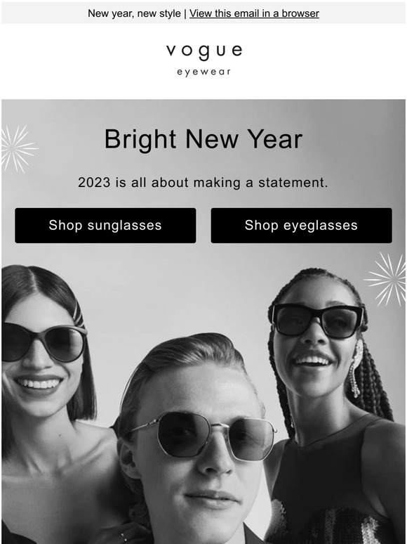 Vogue Eyewear —, find your 2023 look Milled