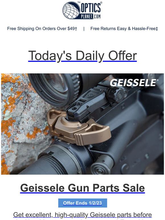 HUGE Savings on Geissele AR 15 Parts & Attachments Milled