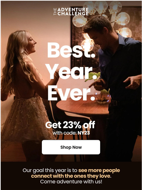 Get ready for the best year yet! 23% off for 2023!