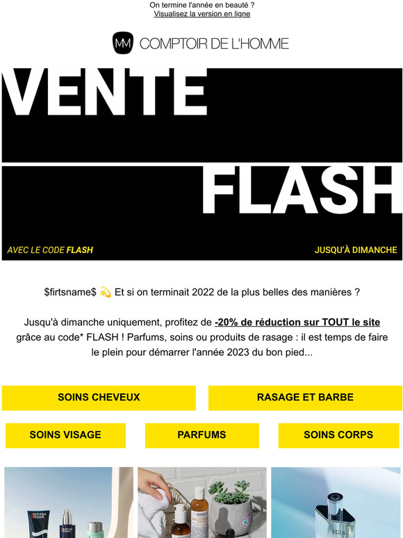 -20% sur TOUT le site ⚡