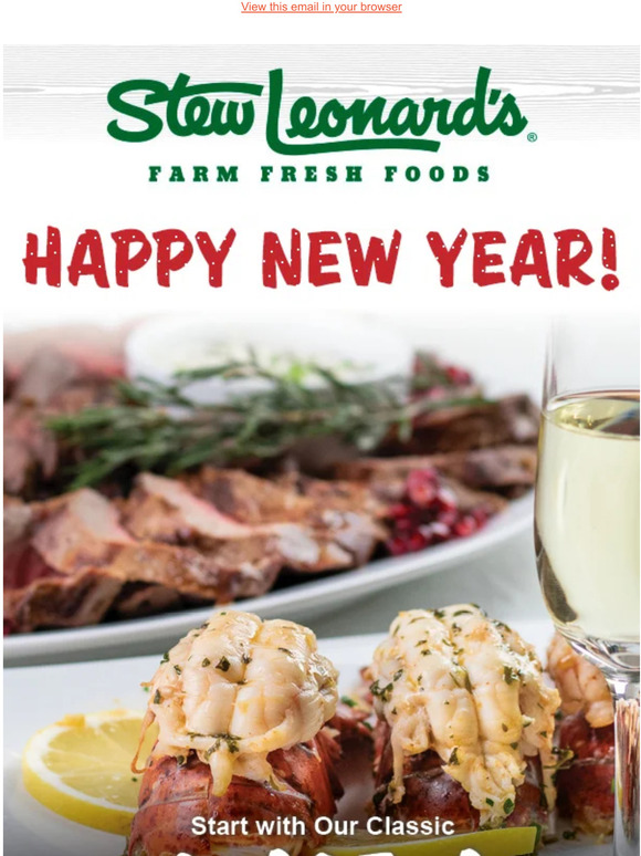 Stew Leonard's Gift Baskets 🎉 Everything You Need To Ring In 2023