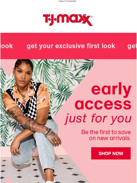 TJ Maxx Get Early Access (if you hurry!) ⏳ Milled