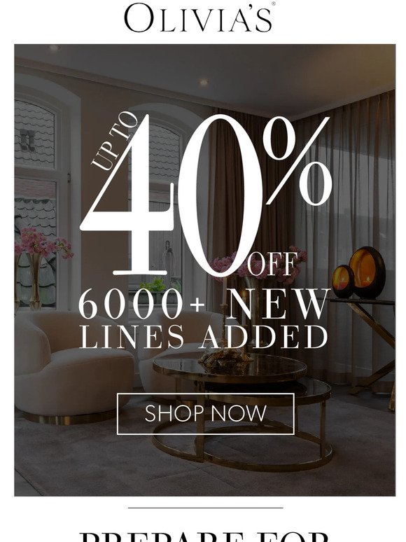 Up to 40% off | Start your new year off right!
