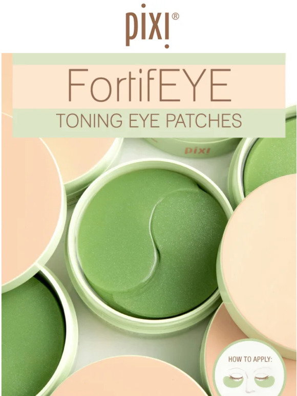 Pixi Firm & Revitalize with FortifEYE Eye Patches Milled