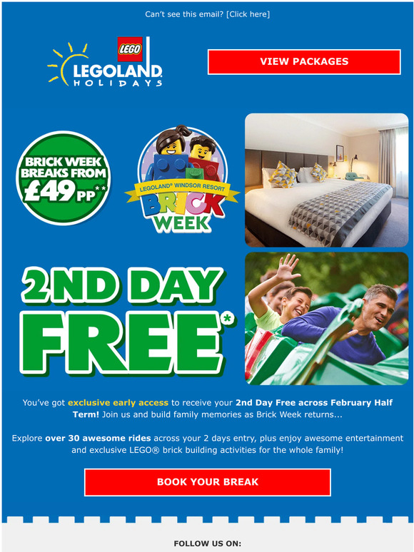 Legoland sales email address